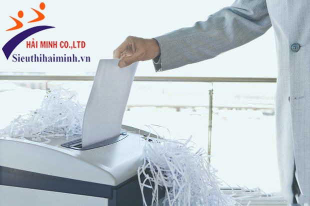 Công dụng và phân loại máy hủy tài liệu